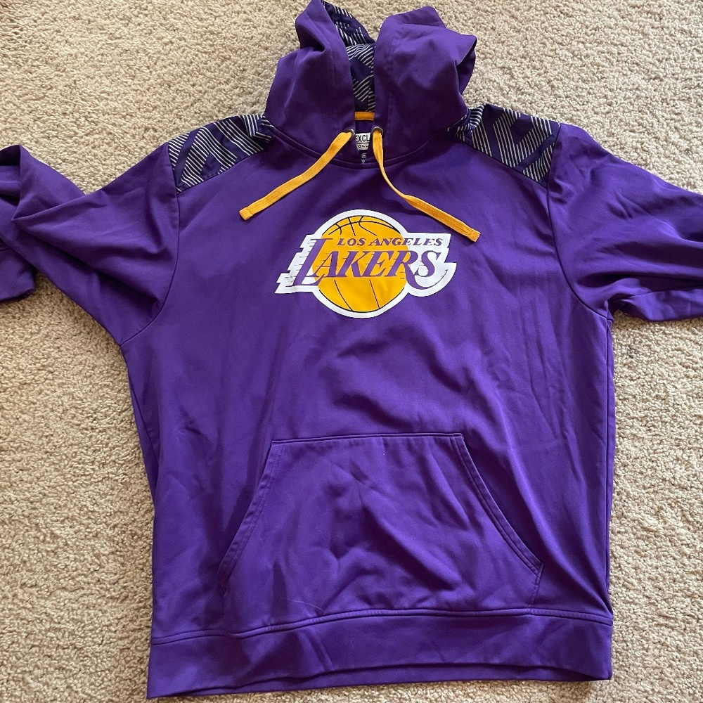 Los Angeles Lakers (NBA) Men's Purple Sweatshirt - XL
